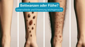 Bettwanzen oder Flöhe