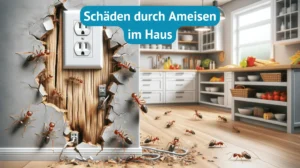 Schäden durch Ameisen im Haus