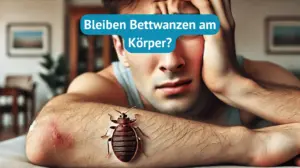 Bleiben Bettwanzen am Körper Titel