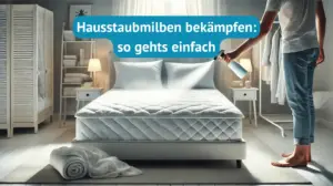 Hausstaubmilben bekämpfen