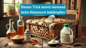 Holzwurm bekämpfen Hausmittel