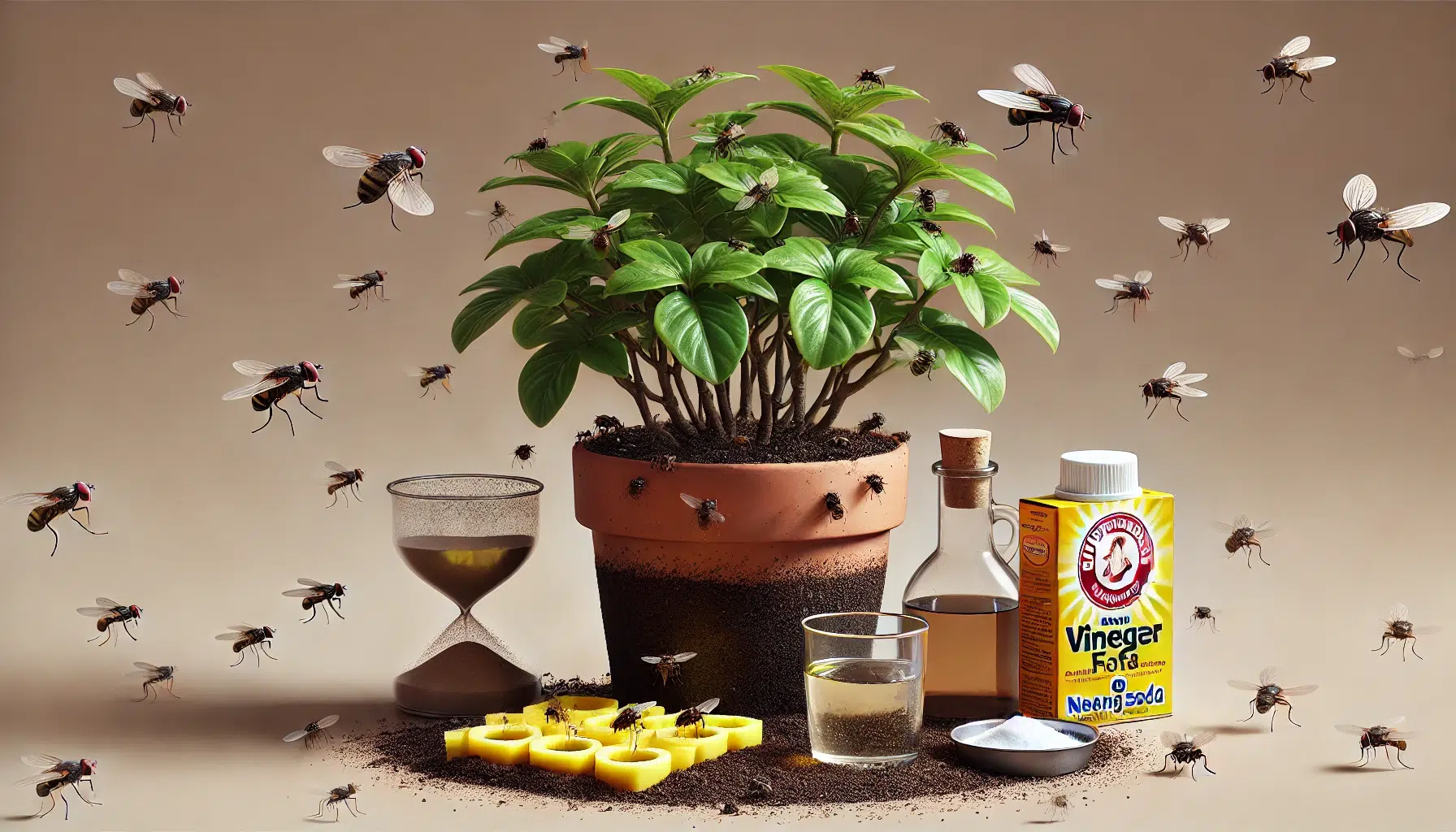 5 geniale Hausmittel gegen Trauermücken in Blumenerde
