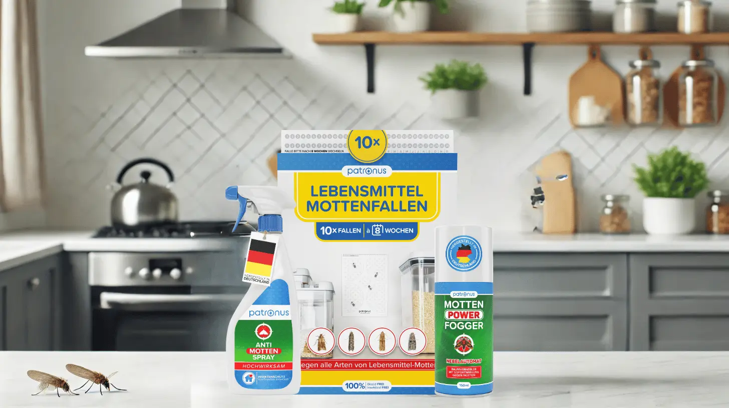 Motten Larven in der Küche Anti Motten Produkte