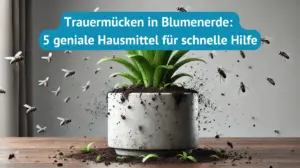 Trauermücken in Blumenerde