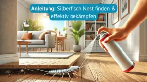 Silberfische nest finden und bekämpfen