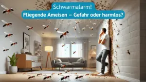 schwarmalarm fliegene Ameisen