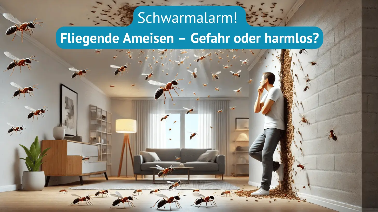 schwarmalarm fliegene Ameisen