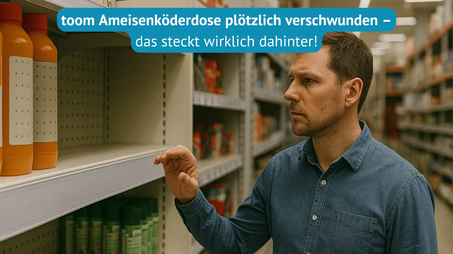 toom ameisenköderdose plötzlich verschwunden-das steckt wirklich dahinter