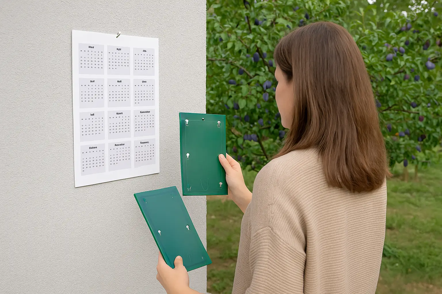 vorbeugen mit plan Jahreskalender zur bekämpfung pflaumenwickler