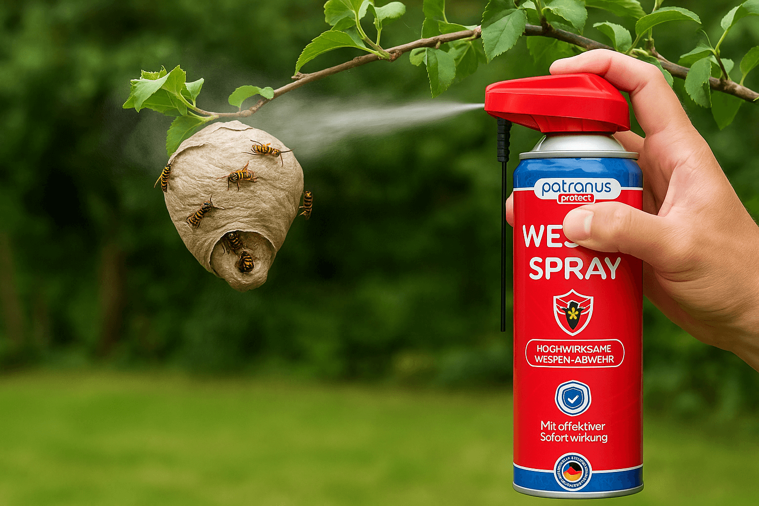 wespenplagen im garten wie du mit einer überpopulation umgehst-wespen blattläuse