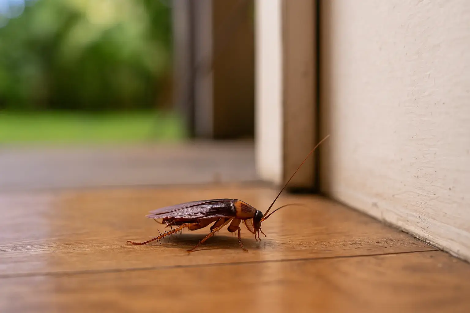 warum kommt die gemeine waldschabe überhaupt ins haus