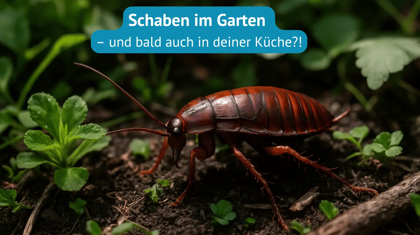 schaben im Garten