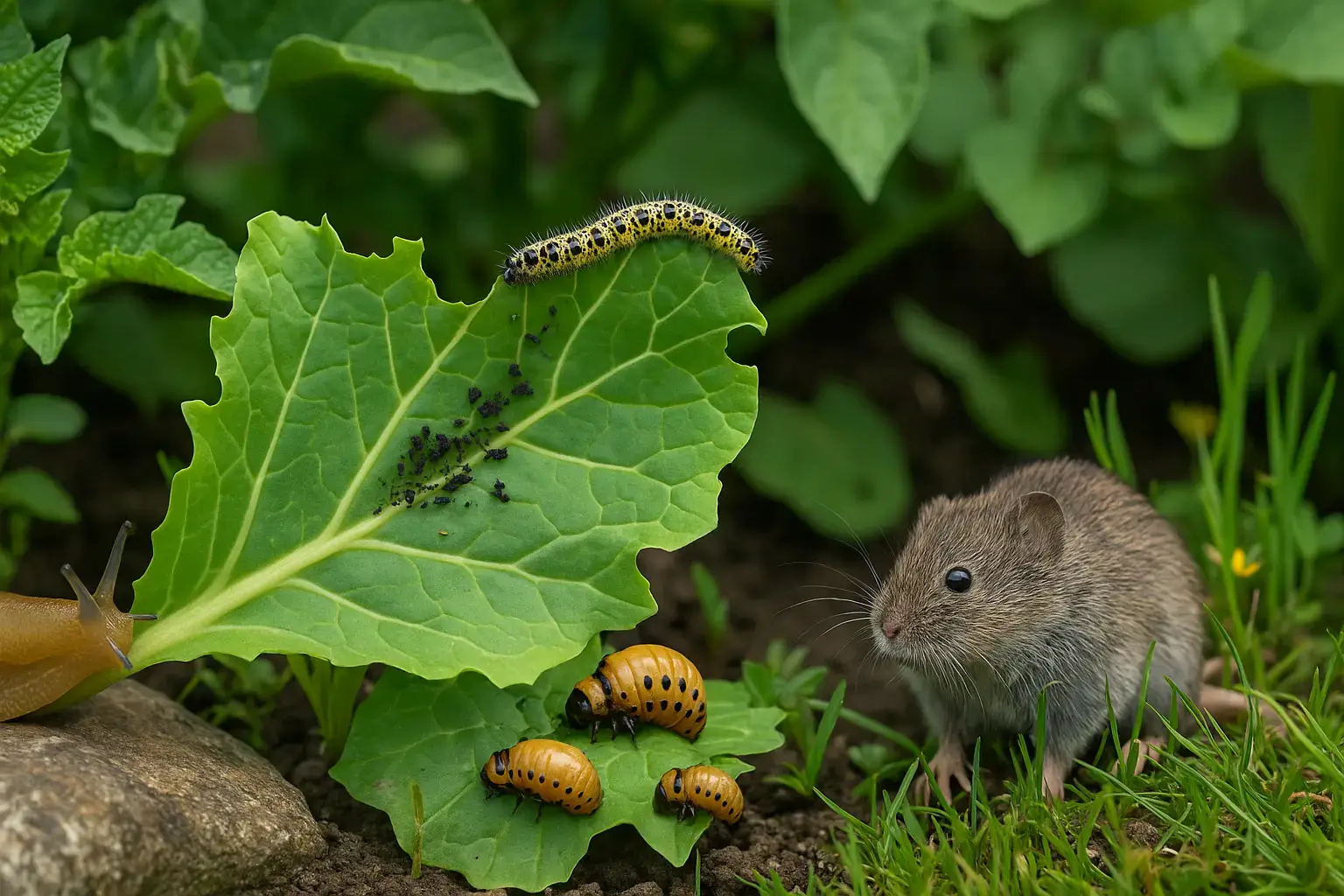 schädlinge im Garten und wie man sie erkennt-7 beliebteste schädlingsarten deutschland